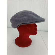Vintage Men's Wool Newsboy Cabbie Driving Hat Gray L/Xl Grey