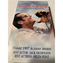 As Good As It Gets VHS, 1998 Jack Nicholson