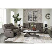 Ebern Designs Wilhelmenia 2 - Piece Leather Reclining Living Room Set Genuine Leather | 41 H X 86 W X 40 D In | Wayfair Living Room Sets