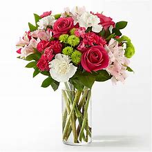 FTD Flower Delivery | Sweet & Pretty Bouquet | Carnation | Rose | Pink | White