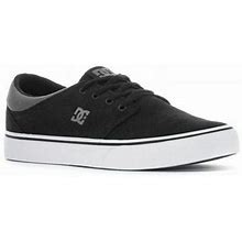 Dc Trase SD Suede LOW Skate Trainer Sports Sneakers MEN Shoes Black Size 7 NEW