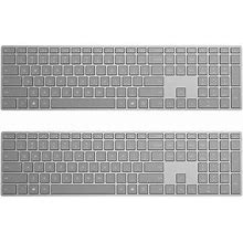 Microsoft Surface Keyboard Gray - Wireless - Bluetooth - Compatible W/