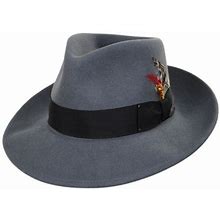 Bailey Packable Wool Litefelt Fedora Hat: SIZE: M Graphite