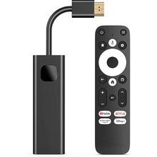 Dcolor Android TV Stick[Google Certified],4K HD Streaming Device With Google Chromecast [16GB ROM], HDMI Streaming Stick For TV, Netflix Certified,