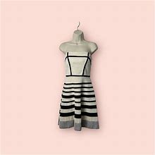 Minuet Dresses | Minuetstrapless Dress | Color: Black/Cream | Size: M