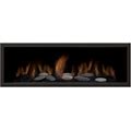Sierra Flame 55-In Stanford Series Direct Vent Linear Gas Fireplace, Natural Gas (Sierra Flame STANFORD-55G-NG-DELUXE)