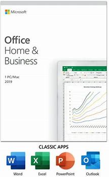 Microsoft Office Home & Business 2019 | One-Time Purchase 1 Device | PC/Mac Keycard