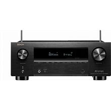Denon AVRX2800H 7.2 Channel 8K AV Receiver With DTS Virtual:X With An Additional 1 Year Coverage (2022)