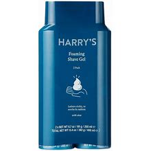 Harry's Men's Foaming Shave Gel With Aloe - 6.7Oz/2Pk