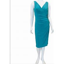 Lauren Ralph Lauren Dresses | Ralph Lauren Sheath Dress | Color: Green | Size: 6