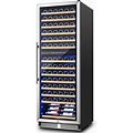 AAOBOSI 24 Inch Wine Cooler Dual Zone, 154 Bottles Wine Refrigerator Built In Or Freestanding Wine Fridge 40°F-65°F With Intelligent Temperature