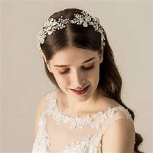 Bridal Headpieces For Wedding Hair Accessories Brides Women Rhinestone