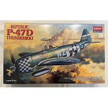 SEALED SHRINKWRAP Vintage Academy Republic P-47D Thunderbolt Model Airplane Kit