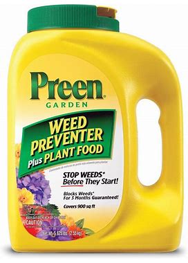 5.625 Lbs. Garden Weed Preventer Plus Plant Food