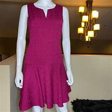 Ann Taylor Dresses | Ann Taylor Fuchsia Dress | Color: Pink | Size: 0