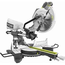 Ryobi 15 Amp 10 in. Sliding Compound Miter Saw With LED