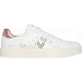 Skechers Women's Jgoldcrown: Eden LX - Gleaming Hearts Sneaker | Size 9.5 | White | Synthetic