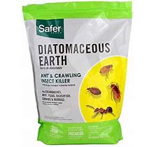 Safer 51703 Diatomaceous Earth-Bed Bug Flea Ant Crawling Insect Killer 4 Lb