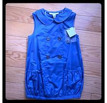 Burberry Dresses | Burberry Baby Blue Bubble Dress Size 3Y | Color: Blue | Size: 3Tg