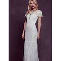 Free People White Sophia Lace Wedding Gown Maxi Dress Size Small $500.00