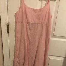 American Eagle Outfitters Dresses | American Eagle Embroidered Boho Dress Sz 4 | Color: Pink/Red | Size: 4