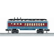 Lionel Trains The Polar Express Dinning Car Electric O Gauge Model Holiday Train Car With Interior Illumination And Operating Couplers