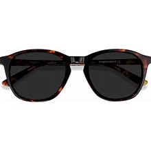 Tortoise Oval Acetate Sunglasses Online - Full-Rim - Acapulco - 1.6 Basic Tint Lenses
