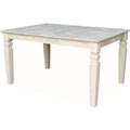 International Concepts Java Butterfly Leaf Dining Table, Unfinished