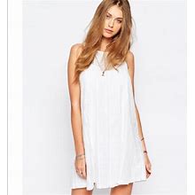 Abercrombie & Fitch Dresses | Abercrombie And Fitch Lace A-Line Dress | Color: White | Size: Xs
