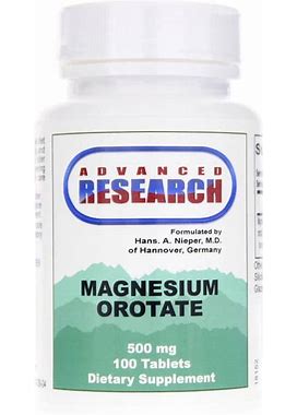 Advanced Research, Magnesium Orotate 500 Mg 100 Tablets