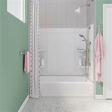 Sterling Ensemble White Modular Shower Wall Surround (60-In X 32-In) | 71324800-0