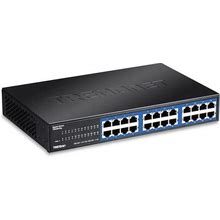 Trendnet 24-Port Unmanaged Gigabit Greennet Desktop Switch, Ethernet Network Switch, 24 X 10-100-1000 Gigabit Ethernet RJ-45 Ports, 48Gbps Switching