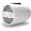 Hertz HTX 8 M-FL-TW 8" White RGB LED Marine Flat Tower Coaxial Speaker (Each) At ABT