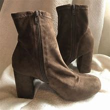 Mia Shoes | Mia Brown Suede Boots | Color: Brown | Size: 6.5
