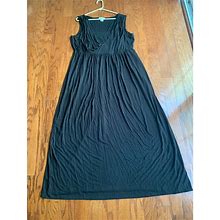 Jessica London Dresses | Jessica London Sleeveless Black Maxi Dress Size 18 | Color: Black | Size: Xl
