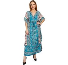 Long Kaftan Dress Hippy Boho Maxi Plus Size Women Caftan Tunic Dress