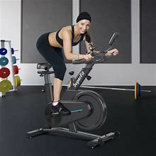 Magnetic Exercise Gym Bike Indoor Cycling Bike With Adjustable Seat Handle | Home & Decor