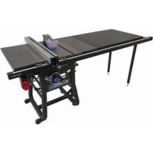 Delta 10in Table Saw With 52in Rip Capacity And Steel Extension Wings