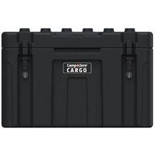 Camp-Zero 78L Hard-Sided Storage Case With Coated Stainless-Steel Latching And Locking System, Black