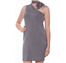 1. State Womens Gray Sleeveless Above The Knee Body Con Dress Size: M