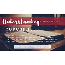 Understanding The Covenant Cd By Pastor Dale Campbell