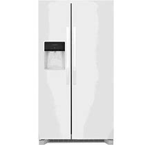 Frigidaire 36" Side By Side 25.6 Cu. Ft. Refrigerator In White | 69.88 H X 36 W X 35 D In | Wayfair 8528Dcb3b83e298799bbd1f9bf61a001
