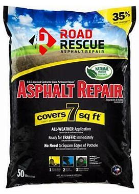 Road Rescue Asphalt Repair, 50 Lb. Bag
