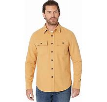 L.L.Bean Signature 1933 Chamois Cloth Shirt Men's Clothing Barley : XL
