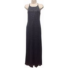 Laundry By Shelli Segal Dresses | Laundry Pewter Gray Sequin Gown | Color: Gray | Size: 4P