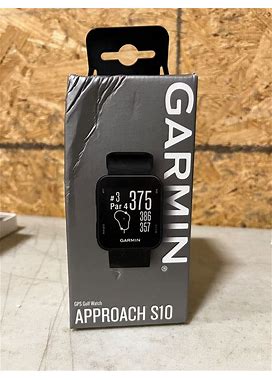 Garmin Approach S10 Gps Golf Watch (010-02028-00) - Black