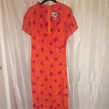 Danny & Nicole Dresses | Danny & Nicole Womens Dress (10) | Color: Orange | Size: 10