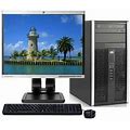 Restored Desktop Computer Bundle HP Elite Tower Windows 10 PC With An Intel i5 3.1Ghz Processor 4GB Of Ram 320Gb HD Wifi DVD And A 19" LCD Monitor (Re