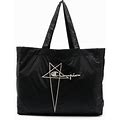 Rick Owens X Champion - Logo-Embroidered Tote Bag - Men - Polyamide - One Size - Black