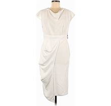 Shein Casual Dress: White Dresses - Women's Size 8
